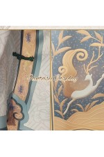 Identity V Antiquarian Bai Ze Hanfu Skin Cosplay Costume 2